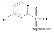 Molecular Structure of 1060808-87-8 (4-BroMopyridine-2-sulfonyl chloride)